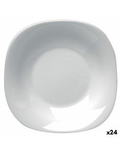 Tablett für Snacks La Mediterránea Ivar kreisförmig Ø 25 x 2,6 cm (12 Stück) | Tienda24 Tienda24.eu