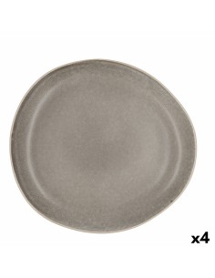 Deep Plate Bidasoa Glacial Ceramic White (23 cm) (Pack 6x) | Tienda24 Tienda24.eu