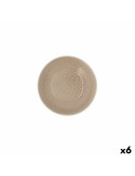 Assiette creuse Ariane Porous Céramique Beige Ø 21 cm (6 Unités) | Tienda24 Tienda24.eu