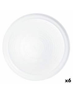 Prato de Jantar La Mediterránea Barroc Porcelana (6 Unidades) (Ø 26 cm) | Tienda24 Tienda24.eu