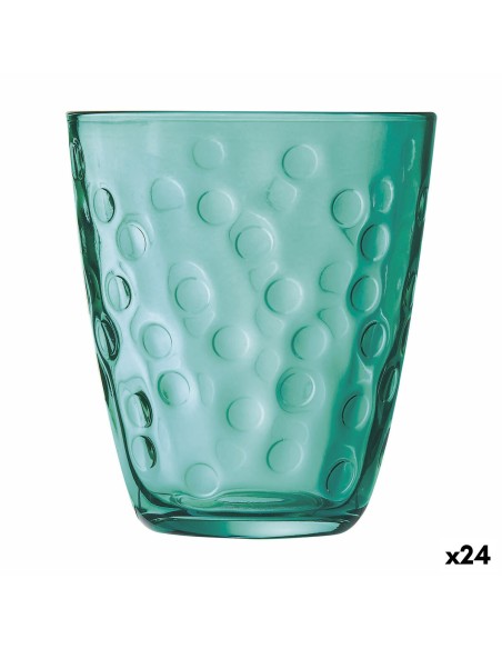 Glass Luminarc Concepto Pepite Green Glass 310 ml 24 Units | Tienda24 Tienda24.eu