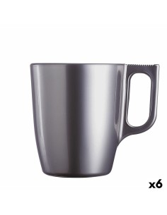 Tazza Mug Luminarc Flashy Viola 250 ml Vetro (6 Unità) da Luminarc, Tazze - Ref: S2710364, Precio: €22.03, Descuento: %