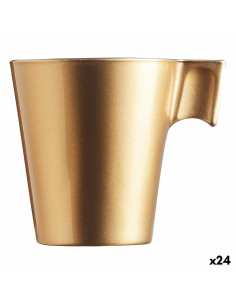 Tazza Luminarc Flashy Dorato 80 ml Vetro da Luminarc, Tazze - Ref: S2710366, Precio: 76,47 €, Descuento: %