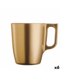 Tazza Mug Luminarc Flashy Dorato Vetro 250 ml (6 Unità) da Luminarc, Tazze - Ref: S2710376, Precio: €22.03, Descuento: %