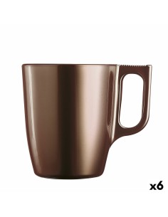 Piece Coffee Cup Set La Mediterránea Amberg 100 ml 3 Pieces 24 Units 9 x 6,5 x 6 cm | Tienda24 Tienda24.eu