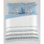 Housse de Couette Alexandra House Living Vinia Bleu 140 x 200 cm de Alexandra House Living, Couettes et housses de couette - ...