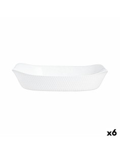 Travessa para o Forno Pyrex Classic Ovalada 30 x 21 x 7 cm Transparente Vidro (4 Unidades) | Tienda24 Tienda24.eu