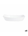 Teglia da Cucina Luminarc Smart Cuisine Bianco Vetro 34 x 25 cm (6 Unità) da Luminarc, Piatti e teglie - Ref: S2710597, Preci...