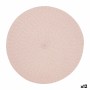 Mantel Individual Quid Vita Peoni Rosa Plástico 38 cm (Pack 12x)