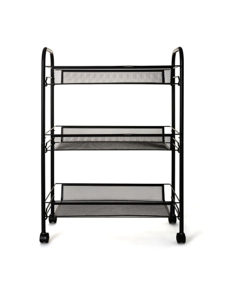 Gemüsewagen Quid Tito Schwarz Metall 44 x 26 x 63 cm | Tienda24 Tienda24.eu