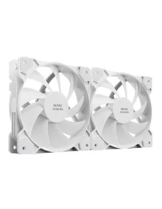 Box Ventilator Tempest Fan 120mm ARGB White Ring PWM | Tienda24 Tienda24.eu