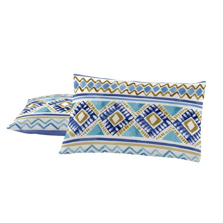 Pillowcase Alexandra House Living Vinia Blue 50 x 75 cm (2 Units) by Alexandra House Living, Sheets and pillowcases - Ref: D1...