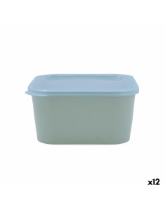 Lunchbox hermetisch Quid Purity rechteckig 1,5 L Durchsichtig Glas (6 Stück) | Tienda24 Tienda24.eu