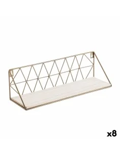 Estantería Home ESPRIT Blanco Madera de mango 90 x 35 x 168 cm | Tienda24 Tienda24.eu