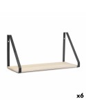 Shelves Vinthera Moa Steel Black 40 x 18 x 20 cm (6 Units) | Tienda24 Tienda24.eu