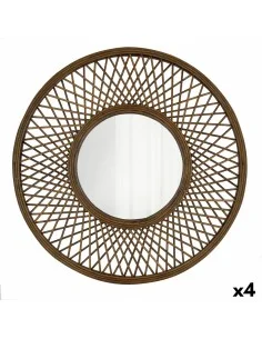 Wall mirror 79 x 3 x 79 cm Golden DMF | Tienda24 Tienda24.eu