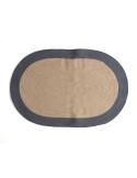 Tapis Vinthera Moa Jute Ovale 120 x 80 cm | Tienda24 Tienda24.eu