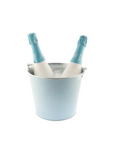 Sceau à Glace Argenté Acier inoxydable 8,1 L 34 x 21 x 34 cm (6 Unités) | Tienda24 Tienda24.eu