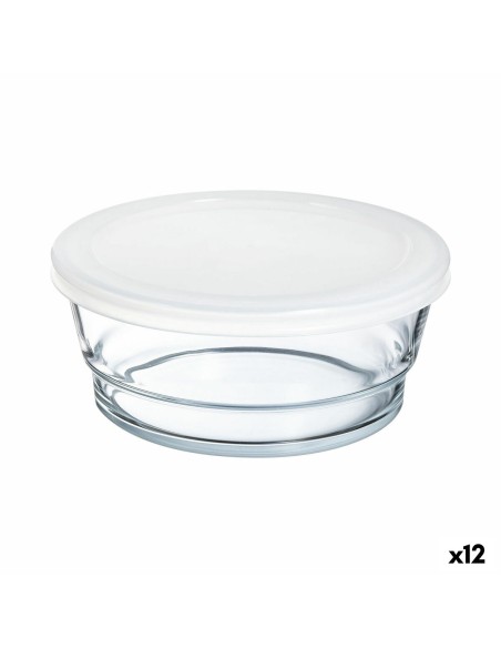 Panier-repas rond avec couvercle Arcoroc So Urban Bicolore verre 1,1 L (12 Unités) | Tienda24 Tienda24.eu