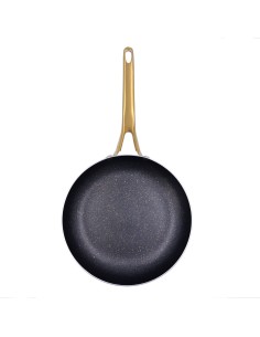 Deep Pan with Handles Vaello Black (Ø 50 cm) | Tienda24 Tienda24.eu