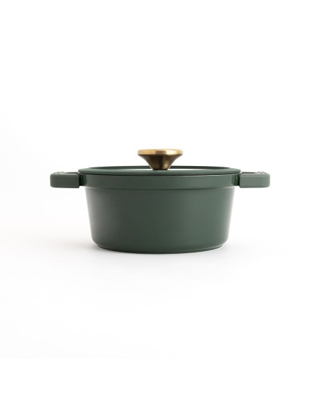 Casseruola con coperchio Bidasoa Tiara Alluminio fuso Verde 20 cm da Bidasoa, Tegami - Ref: S2711274, Precio: €26.41, Descuen...