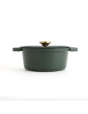 Casserole avec Couvercle Bidasoa Tiara Aluminium fondu Vert 24 cm | Tienda24 Tienda24.eu