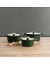 Casserole avec Couvercle Bidasoa Tiara Aluminium fondu Vert 24 cm | Tienda24 Tienda24.eu