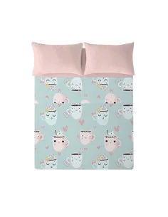 Sábana Encimera Costura Funny Cups 160 x 270 cm (Cama de 90) de Costura, Sábanas y fundas de almohada - Ref: S2800978, Precio...