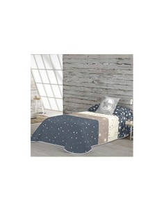 Bedspread (quilt) Hosteline JOYA White Single (1 Piece) | Tienda24 Tienda24.eu