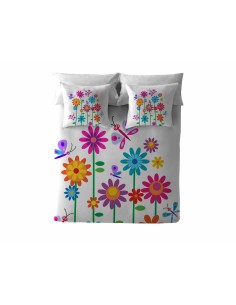 Housse de Couette HappyFriday Blanc My Love Multicouleur 180 x 220 cm | Tienda24 Tienda24.eu