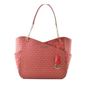 Sac-à-main Femme Michael Kors JET SET TRAVEL Rouge 30 x 28 x 13 cm de Michael Kors, Sacs portés épaule - Réf : S0383564, Prix...