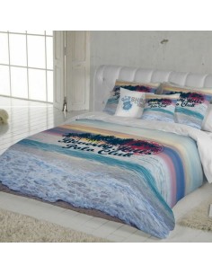 Nordic cover HappyFriday White Peonies Multicolour 200 x 200 cm | Tienda24 Tienda24.eu