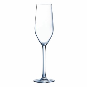 Flat champagne and cava glass Arcoroc Mineral Glass 160 ml