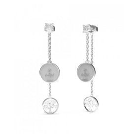 Ladies' Earrings Guess JUBE01444JWRHT-U Stainless steel 2 cm by Guess, Earrings - Ref: S0383831, Price: 29,87 €, Discount: %