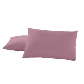 Capa de almofada Alexandra House Living Magenta 50 x 80 cm (2 Unidades) de Alexandra House Living, Lençóis e capas de almofad...