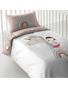 Housse de couette pour berceau Cool Kids Pablo Réversible 100 x 120 + 20 cm | Tienda24 Tienda24.eu