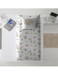 Funda Nórdica Alexandra House Living Malva 220 x 220 cm | Tienda24 Tienda24.eu