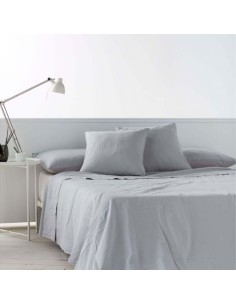 Drap Happy Home LISOS COTTON Terre Lit king size | Tienda24 Tienda24.eu