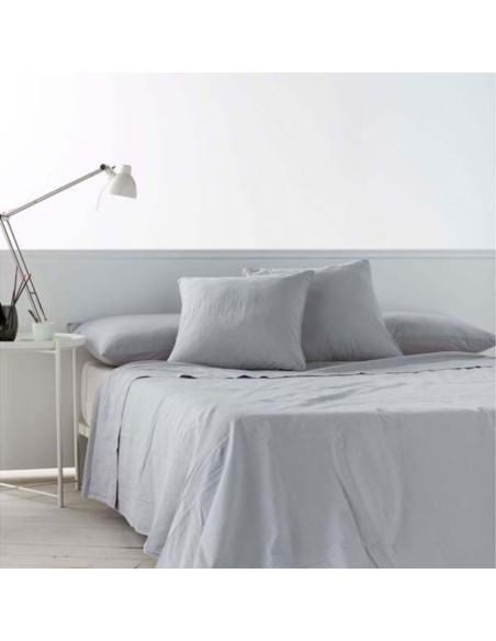 Top sheet Naturals Grey | Tienda24 Tienda24.eu