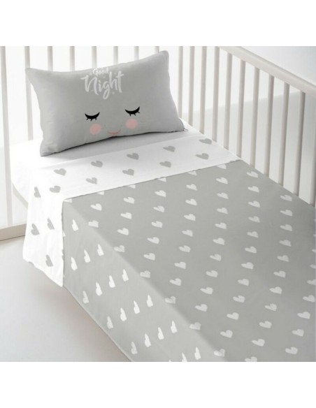 Cot Bedding Set Cool Kids Hearts | Tienda24 Tienda24.eu