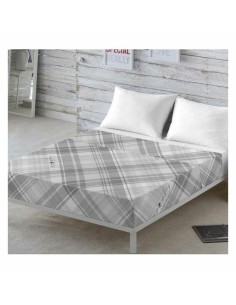 Drap housse Alexandra House Living Marron 200 x 200 cm | Tienda24 Tienda24.eu