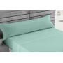 Jeu de draps Alexandra House Living Eau Vert clair Lit 1 persone de Alexandra House Living, Draps et taies d'oreiller - Réf :...