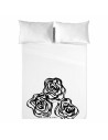 Top sheet Devota & Lomba Roses | Tienda24 Tienda24.eu