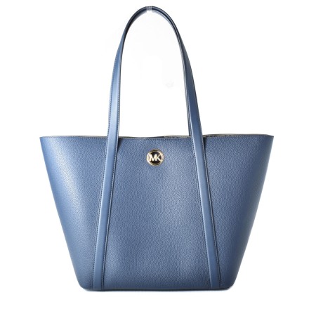 Sac-à-main Femme Michael Kors HADLEIGH NAVY Bleu 29 X 30 X 8 CM de Michael Kors, Sacs portés épaule - Réf : S0384426, Prix : ...