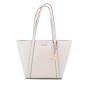 Sac-à-main Femme Michael Kors PRATT-CREAM Blanc 28 x 28 x 13 cm de Michael Kors, Sacs portés épaule - Réf : S0384454, Prix : ...