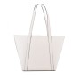 Sac-à-main Femme Michael Kors PRATT-CREAM Blanc 28 x 28 x 13 cm de Michael Kors, Sacs portés épaule - Réf : S0384454, Prix : ...