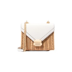 Shoulder Bag Michael Kors WHITNEY White 21 x 18 x 7 cm by Michael Kors, Cross-Body Bags - Ref: S0384618, Price: 234,75 €, Dis...