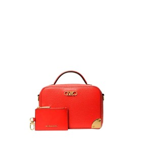 Sac-à-main Femme Michael Kors Estelle Rouge 21 x 14 x 7 cm de Michael Kors, Sacs bandoulière - Réf : S0384628, Prix : 152,59 ...