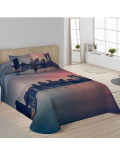 Bedspread (quilt) Pierre Cardin OLIMPIA Pink Single (2 Pieces) | Tienda24 Tienda24.eu