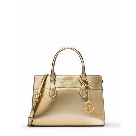 Sac-à-main Femme Michael Kors Sheila Doré 29 x 20 x 11 cm de Michael Kors, Sacs bandoulière - Réf : S0384911, Prix : 157,63 €...